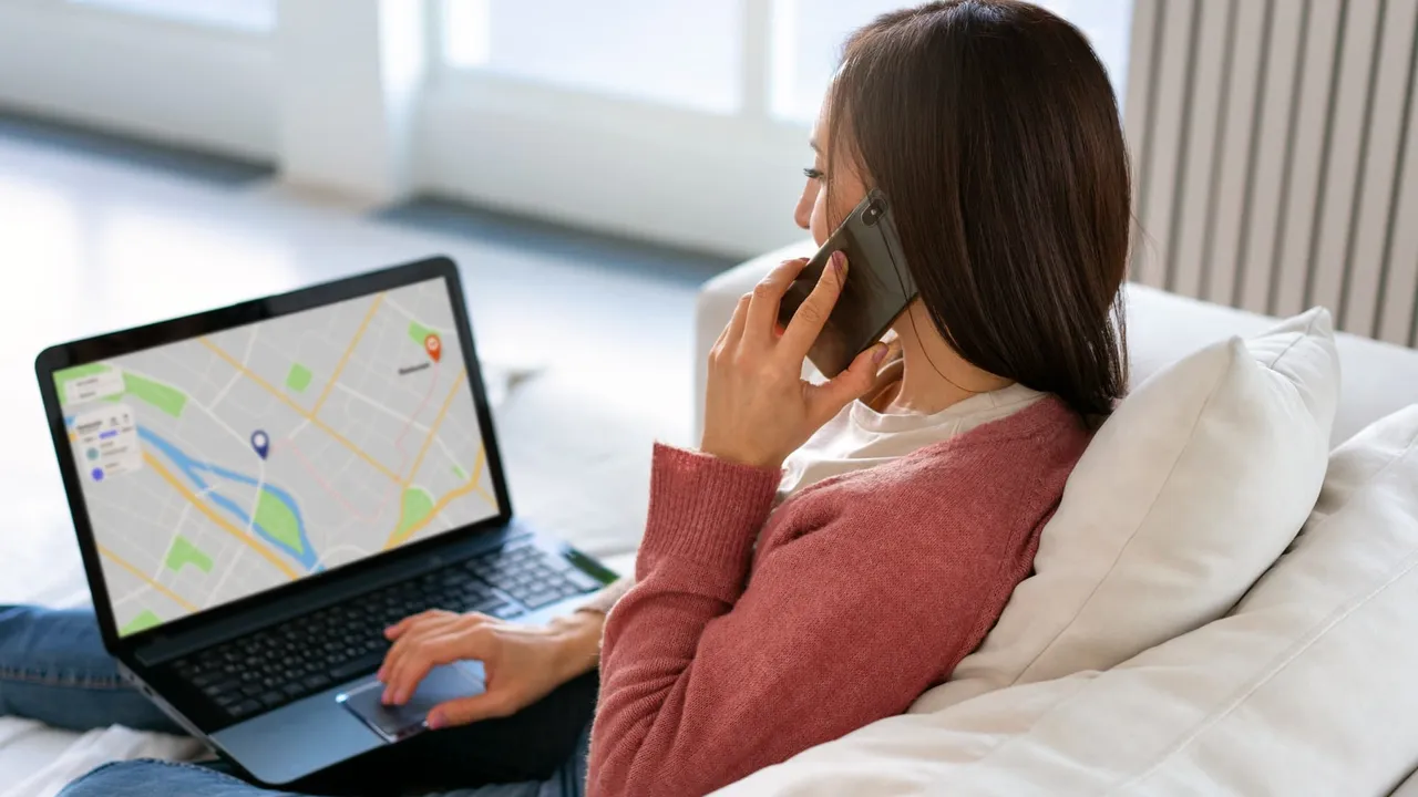Local SEO checklist for an Alberta service business shown on a laptop